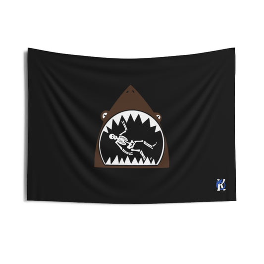 Captain Sharkbait Tapestry/Flag